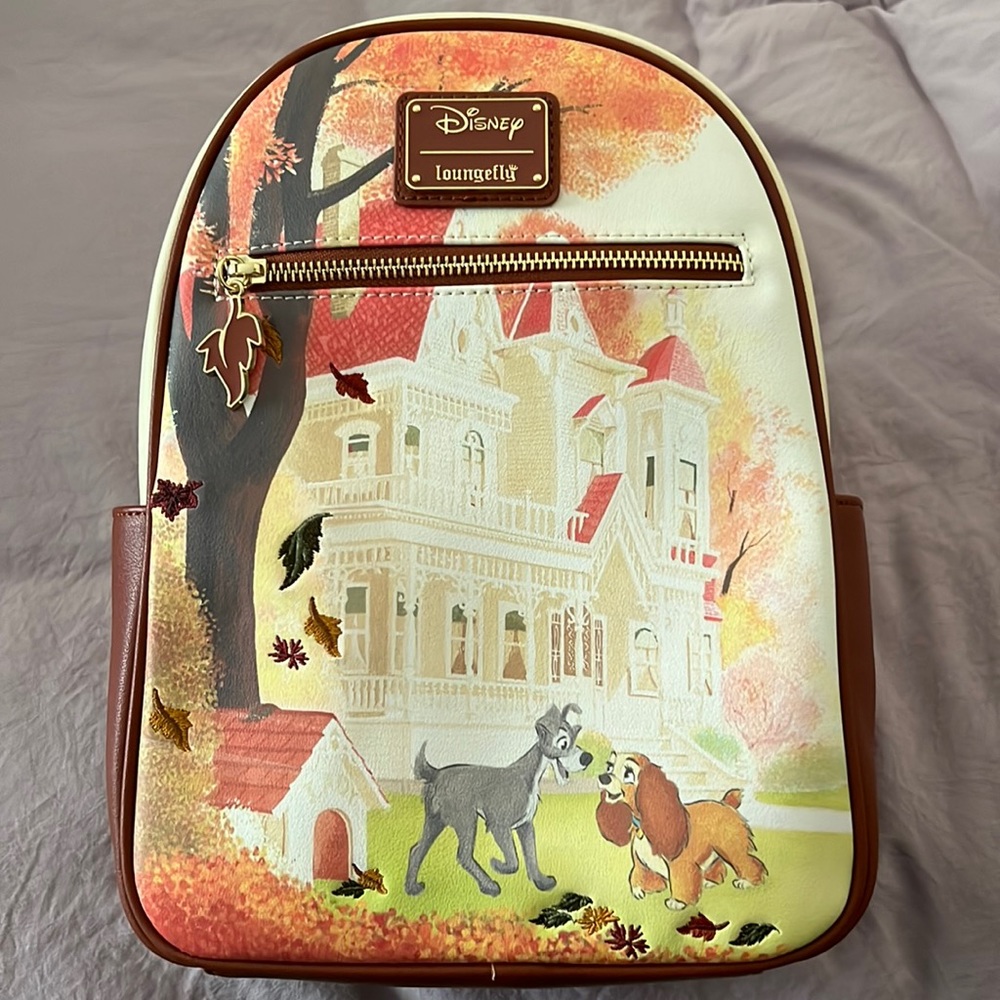 Loungefly Lady and The Tramp mini backpack